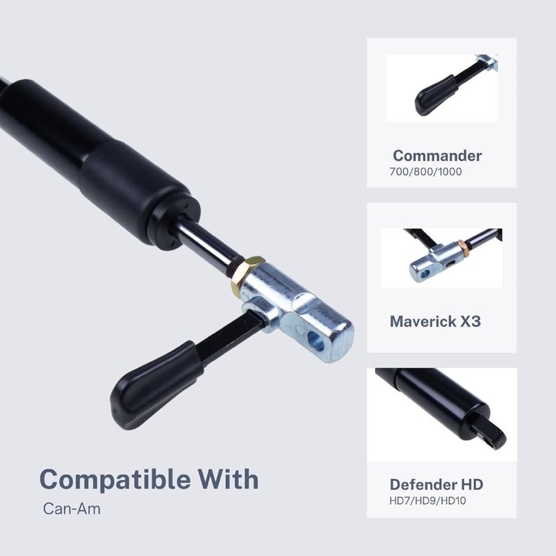 Chamixx Steering Column Adjustment Cylinder Shock 709402419 709400656 709402506 Compatible with Can-Am Commander 700 800 1000 Maverick 1000R X3 Turbo Trail 700 1000 Defender HD7 HD9 HD10 - Image 4